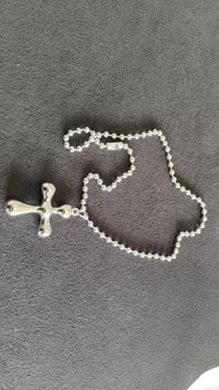 Cross Bubble Necklace